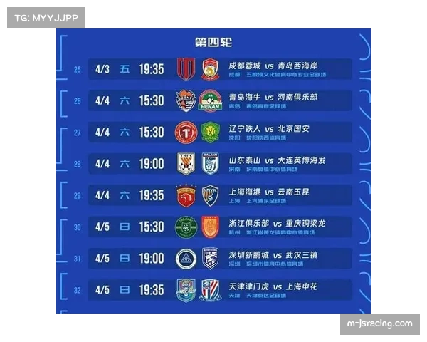 中超第四轮冷门频出背后的战术变革与阵容深度考验 中超第四轮冷门频出背后的战术变革与阵容深度考验